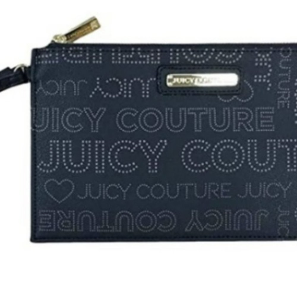 Juicy Couture Black Promenade Wristlet